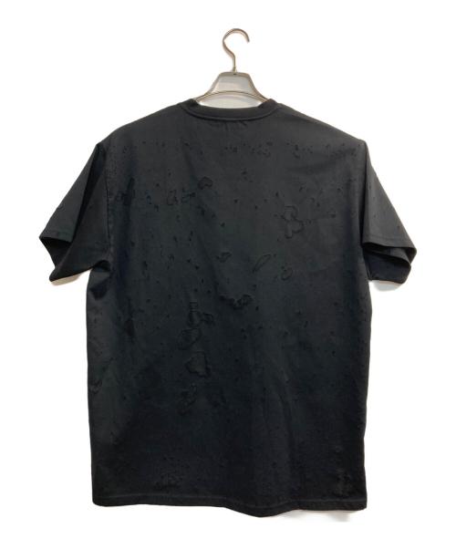 GIVENCHY（ジバンシィ）GIVENCHY (ジバンシィ) デストロイ加工T-SHIRTS ブラック サイズ:ＸＬの古着・服飾アイテム