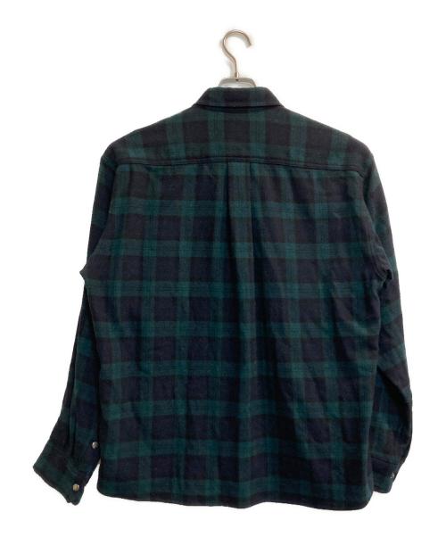 THE NORTH FACE（ザ ノース フェイス）THE NORTH FACE (ザ ノース フェイス) Brushwood Wool L/S Shirt グリーン サイズ:ＸＬの古着・服飾アイテム