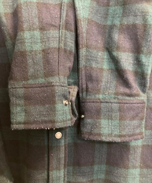 THE NORTH FACE（ザ ノース フェイス）THE NORTH FACE (ザ ノース フェイス) Brushwood Wool L/S Shirt グリーン サイズ:ＸＬの古着・服飾アイテム
