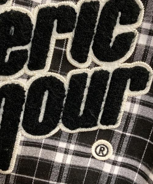 Hysteric Glamour（ヒステリックグラマー）Hysteric Glamour (ヒステリックグラマー) WIND AND SEA (ウィンダンシー) Check Shirt ブラック サイズ:Ｌの古着・服飾アイテム