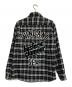 Hysteric Glamour (ヒステリックグラマー) WIND AND SEA (ウィンダンシー) Check Shirt ブラック サイズ:Ｌ：22000円