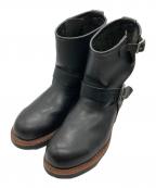 RED WINGレッドウィング）の古着「エンジニアブーツ」｜ブラック