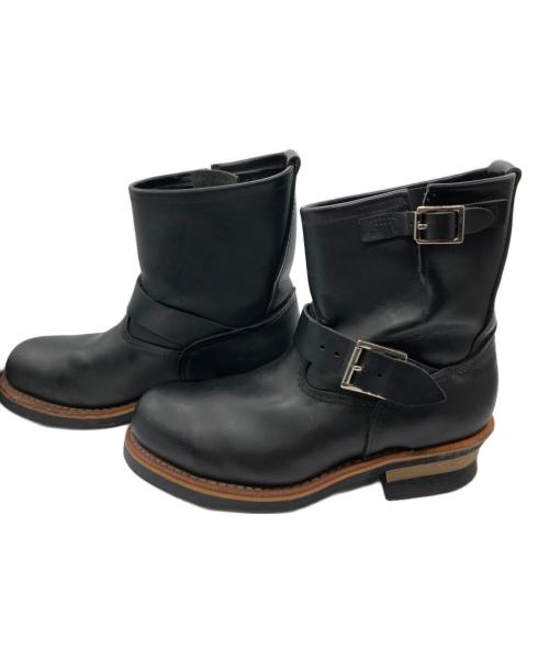 RED WING（レッドウィング）RED WING (レッドウィング) エンジニアブーツ ブラック サイズ:USA 7Dの古着・服飾アイテム