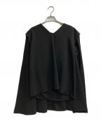 RIM.ARKリムアーク）の古着「Scarf arrange tops」｜ブラック