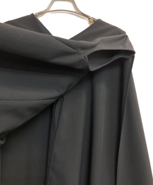 RIM.ARK（リムアーク）RIM.ARK (リムアーク) Scarf arrange tops ブラック サイズ:FREEの古着・服飾アイテム