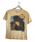 NICE MANナイスマン）の古着「90s JOHN MICHAEL T-SHIRTS」｜ベージュ