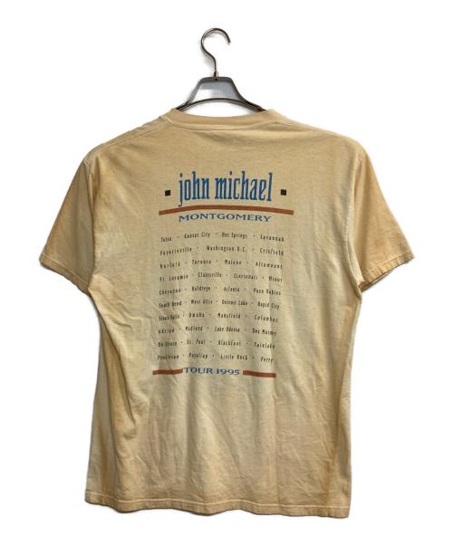 NICE MAN（ナイスマン）NICE MAN (ナイスマン) 90s JOHN MICHAEL T-SHIRTS ベージュ サイズ:Lの古着・服飾アイテム