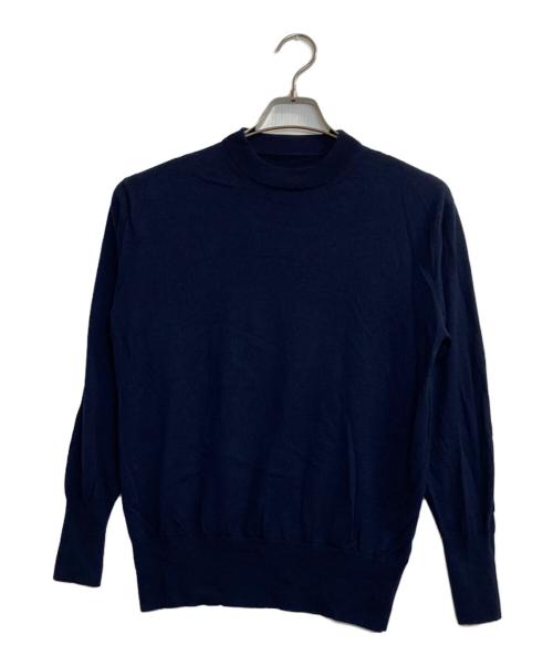 Spick and Span（スピック＆スパン）Spick and Span (スピック＆スパン) 18G クルーネックプルオーバー ネイビー サイズ:記載なし(実寸サイズ参考)の古着・服飾アイテム