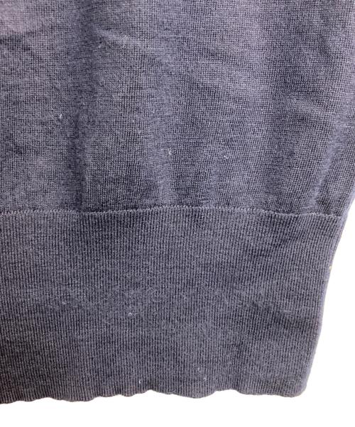 Spick and Span（スピック＆スパン）Spick and Span (スピック＆スパン) 18G クルーネックプルオーバー ネイビー サイズ:記載なし(実寸サイズ参考)の古着・服飾アイテム
