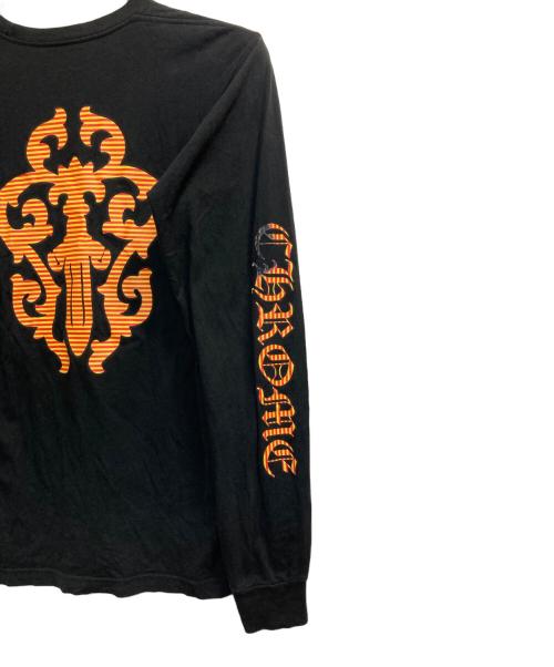 CHROME HEARTS（クロムハーツ）CHROME HEARTS (クロムハーツ) DAGGER L/S T-SHIRTS ブラック サイズ:LARGEの古着・服飾アイテム