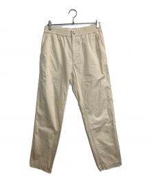 maison kitsune（メゾンキツネ）の古着「CASUAL PANTS」｜アイボリー