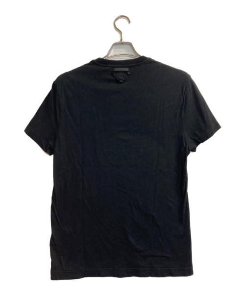 PRADA（プラダ）PRADA (プラダ) クルーネックパックTシャツ ブラック サイズ:Ｍの古着・服飾アイテム