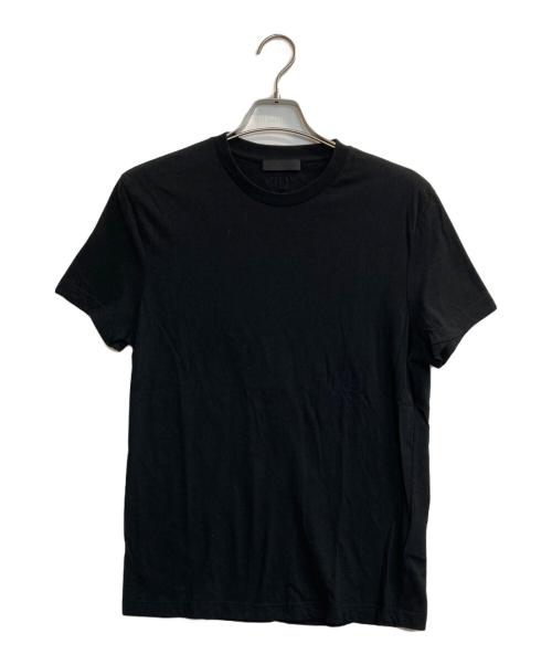 PRADA（プラダ）PRADA (プラダ) クルーネックパックTシャツ ブラック サイズ:Ｍの古着・服飾アイテム