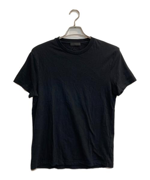 PRADA（プラダ）PRADA (プラダ) クルーネックパックTシャツ ブラック サイズ:Ｍの古着・服飾アイテム