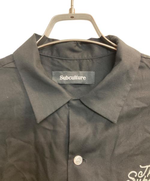Subculture（サブカルチャー）Subculture (サブカルチャー) BOWLING SHIRT ブラック サイズ:2の古着・服飾アイテム