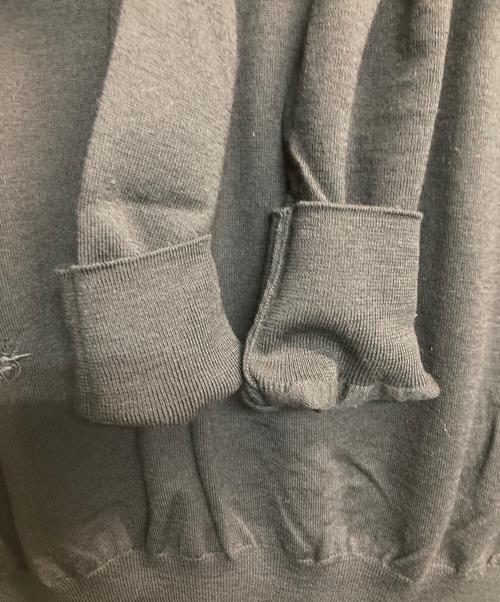 DIOR HOMME（ディオール オム）DIOR HOMME (ディオール オム) Bee刺繍クルーネックニット ブラック サイズ:ＸＳの古着・服飾アイテム