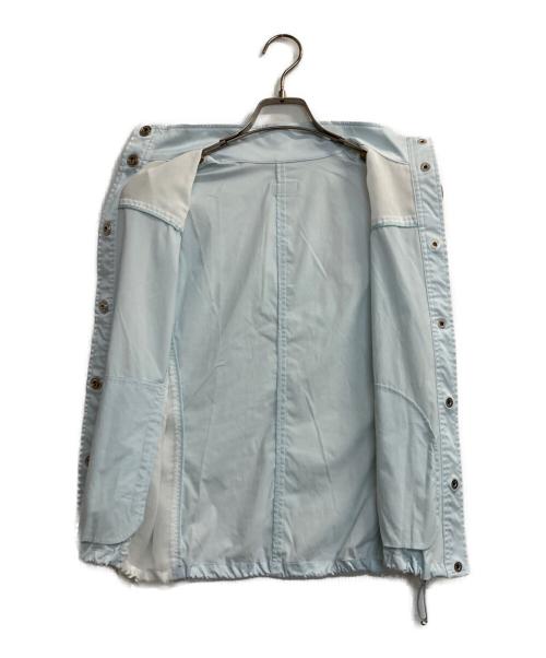 LANVIN SPORT（ランバン スポーツ）LANVIN SPORT (ランバン スポーツ) ナイロンスポーツベスト スカイブルー サイズ:38の古着・服飾アイテム
