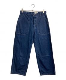 quitan（キタン）の古着「US NAVY TROUSERSーEKOTEX®︎ DENIM」｜インディゴ