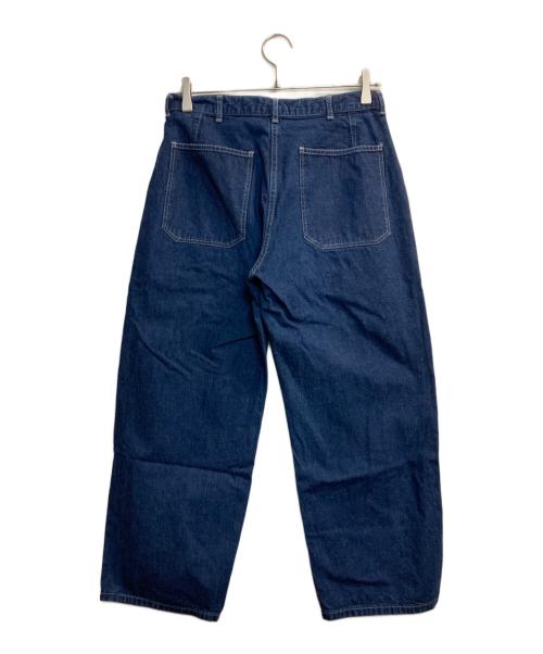 quitan（キタン）quitan (キタン) US NAVY TROUSERSーEKOTEX®︎ DENIM インディゴ サイズ:Sの古着・服飾アイテム