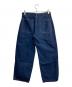quitan (キタン) US NAVY TROUSERSーEKOTEX®︎ DENIM インディゴ サイズ:S：13000円