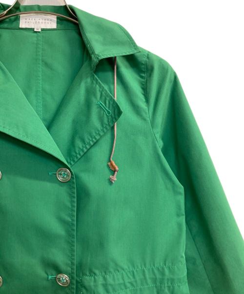 MACKINTOSH PHILOSOPHY（マッキントッシュ フィロソフィー）MACKINTOSH PHILOSOPHY (マッキントッシュ フィロソフィー) フーデッドコート グリーン サイズ:38の古着・服飾アイテム