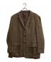 POLO RALPH LAUREN（ポロ・ラルフローレン）の古着「Linen HB 3B Tailored Jacket」｜ブラウン