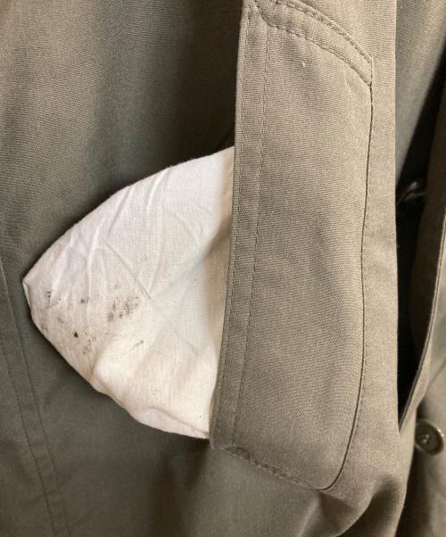 Moores（ムーア）MOORES (ムーア) トレンチコート オリーブ サイズ:42の古着・服飾アイテム
