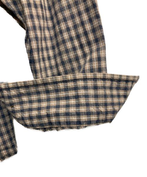 GAP（ギャップ）GAP (ギャップ) 90s check shirts ベージュ サイズ:Lの古着・服飾アイテム