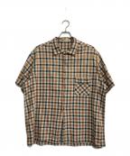 ELTVAエルトバ）の古着「チェックS/S シャツ」｜ベージュ