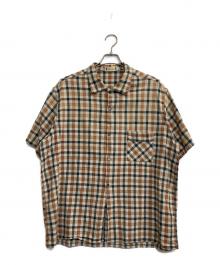 ELTVA（エルトバ）の古着「チェックS/S シャツ」｜ベージュ