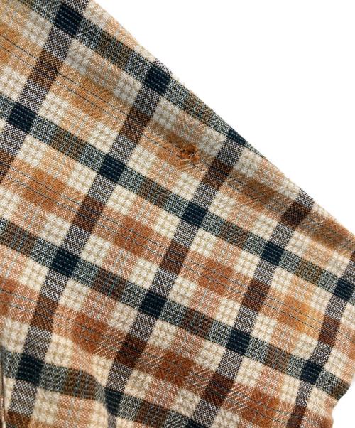 ELTVA（エルトバ）ELTVA (エルトバ) チェックS/S シャツ ベージュ サイズ:7の古着・服飾アイテム