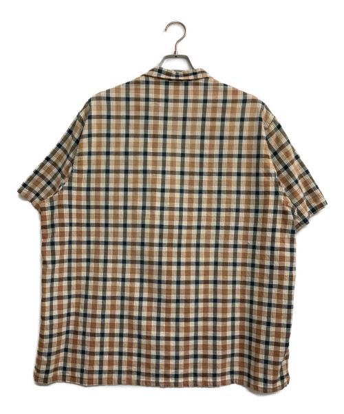 ELTVA（エルトバ）ELTVA (エルトバ) チェックS/S シャツ ベージュ サイズ:7の古着・服飾アイテム