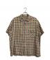 ELTVA（エルトバ）の古着「チェックS/S シャツ」｜ベージュ