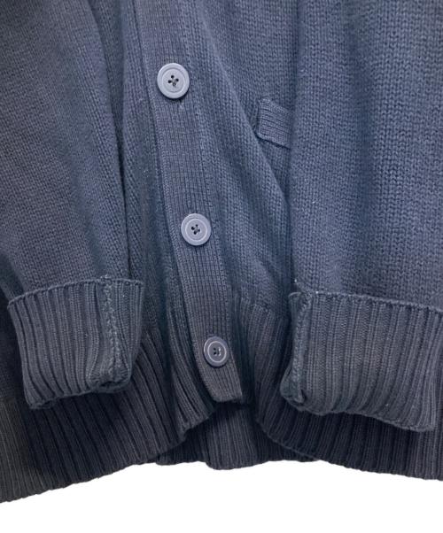 POLO RALPH LAUREN（ポロ・ラルフローレン）POLO RALPH LAUREN (ポロ・ラルフローレン) 90s cotton knit cardigan ネイビー サイズ:Ⅼの古着・服飾アイテム