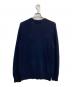 POLO RALPH LAUREN (ポロ・ラルフローレン) 90s cotton knit cardigan ネイビー サイズ:Ⅼ：5000円
