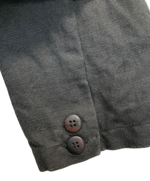 CITY LOFT（シティロフト）CITY LOFT (シティロフト) Linen coton work jacket/ﾘﾈﾝｺｯﾄﾝﾜｰｸｼﾞｬｹｯﾄ ブラック サイズ:Mの古着・服飾アイテム