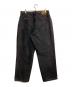 stussy (ステューシー) Washed Canvas Big OL ワイドキャンバスデニム ブラック サイズ:W32：17000円