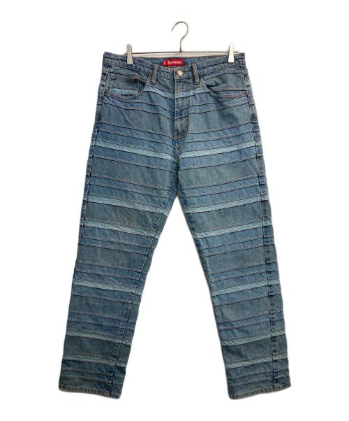 SUPREME（シュプリーム）SUPREME (シュプリーム) Layered Jean インディゴ サイズ:W32の古着・服飾アイテム