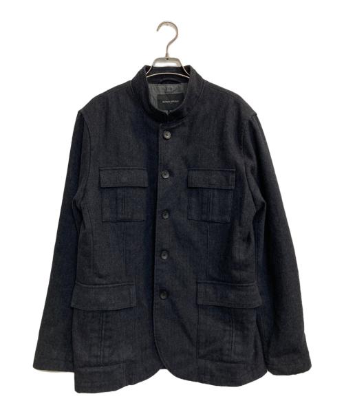 BANANA REPUBLIC（バナナリパブリック）BANANA REPUBLIC (バナナリパブリック) サファリジャケット ネイビー サイズ:Mの古着・服飾アイテム