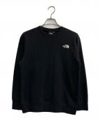 THE NORTH FACEザ ノース フェイス）の古着「Sweat Logo Crew」｜ブラック