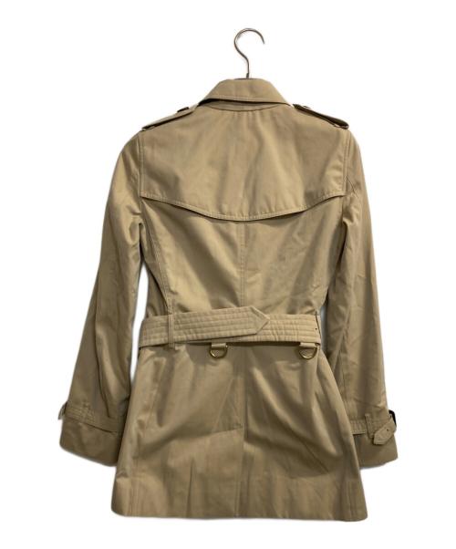 BURBERRY（バーバリー）BURBERRY (バーバリー) The Kensington Short/ショートトレンチコート ベージュ サイズ:34の古着・服飾アイテム