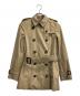 BURBERRY（バーバリー）の古着「The Kensington Short/ショートトレンチコート」｜ベージュ