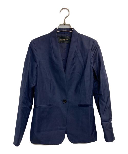 UNITED ARROWS TOKYO（ユナイテッドアローズトウキョウ）UNITED ARROWS TOKYO (ユナイテッドアローズトウキョウ) Vitale Barberis Canonico ノーラペルジャケット ネイビー サイズ:36の古着・服飾アイテム