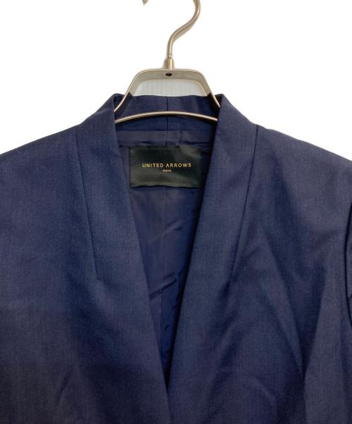 UNITED ARROWS TOKYO（ユナイテッドアローズトウキョウ）UNITED ARROWS TOKYO (ユナイテッドアローズトウキョウ) Vitale Barberis Canonico ノーラペルジャケット ネイビー サイズ:36の古着・服飾アイテム
