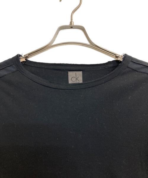 ck Calvin Klein（シーケーカルバンクライン）ck Calvin Klein (シーケーカルバンクライン) 長袖Tシャツ ブラック サイズ:Mの古着・服飾アイテム
