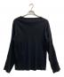 ck Calvin Klein (シーケーカルバンクライン) 長袖Tシャツ ブラック サイズ:M：4000円