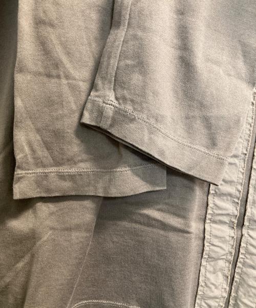 ck Calvin Klein（シーケーカルバンクライン）ck Calvin Klein (シーケーカルバンクライン) デザイン長袖Tシャツ ブラウン サイズ:Ｍの古着・服飾アイテム