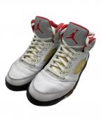 NIKEナイキ）の古着「Air Jordan 5 Retro」｜ホワイト