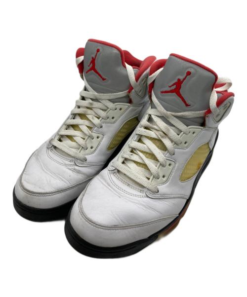 NIKE（ナイキ）NIKE (ナイキ) Air Jordan 5 Retro ホワイト サイズ:27㎝の古着・服飾アイテム