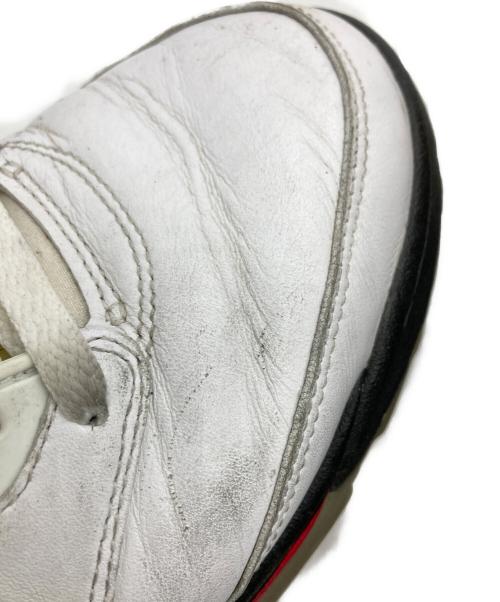 NIKE（ナイキ）NIKE (ナイキ) Air Jordan 5 Retro ホワイト サイズ:27㎝の古着・服飾アイテム